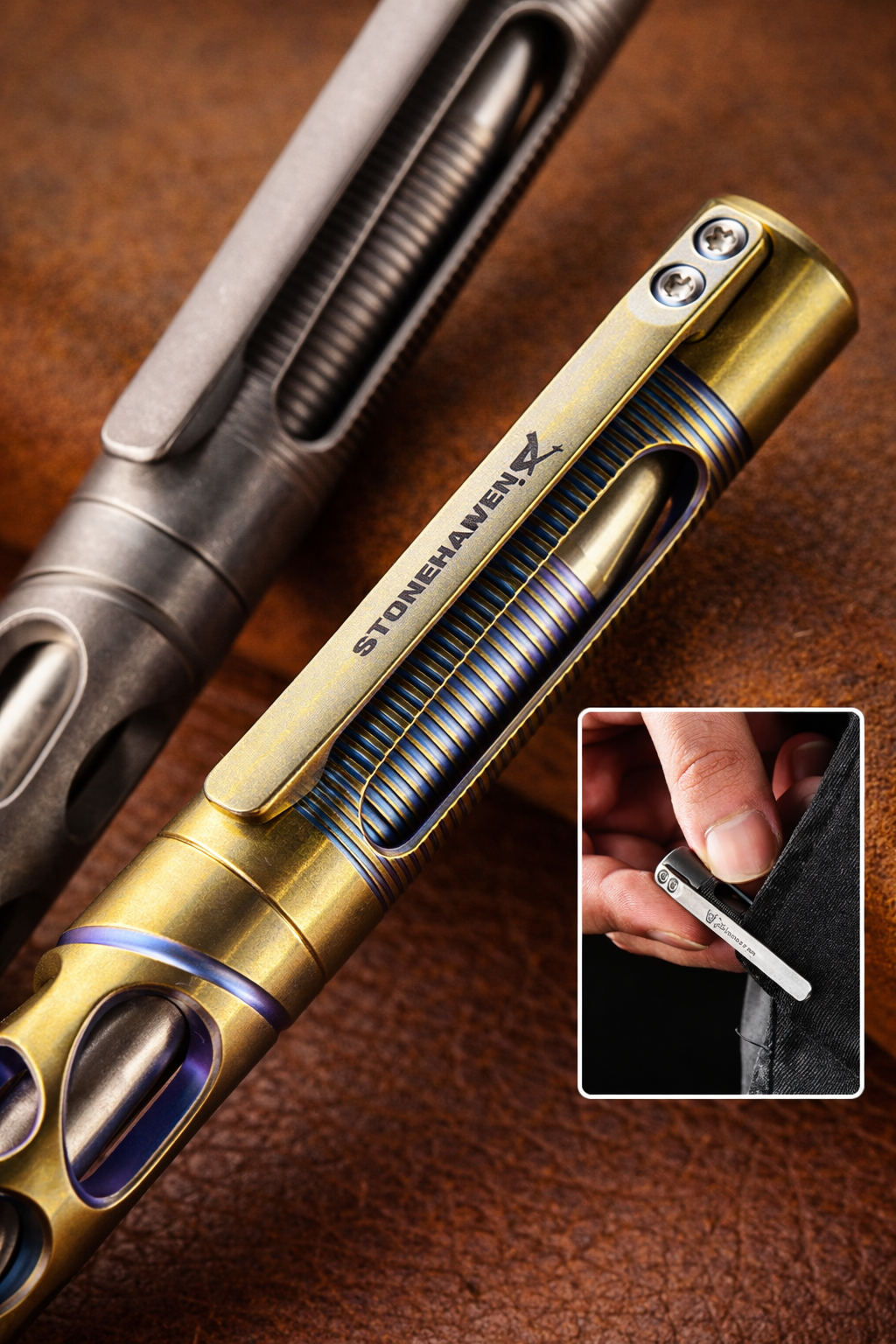 Stonehaven Titanium EDC Pen — Forge Series