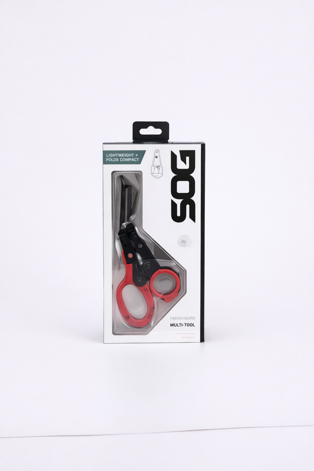 SOG Trauma Shears Multitool – Tactical Series - Black/Red