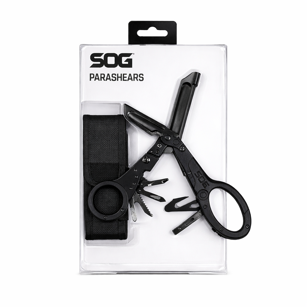 SOG Trauma Shears Multitool – Tactical Series - Black